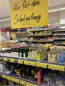 Alles fuer den Schulanfang